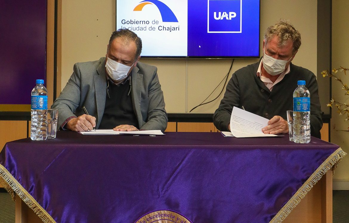Se firmó convenio con el Municipio de Chajarí