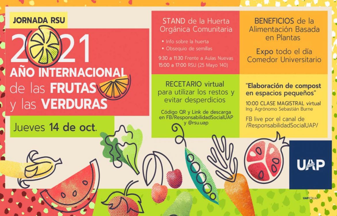 Se realizó la Jornada RSU 2021