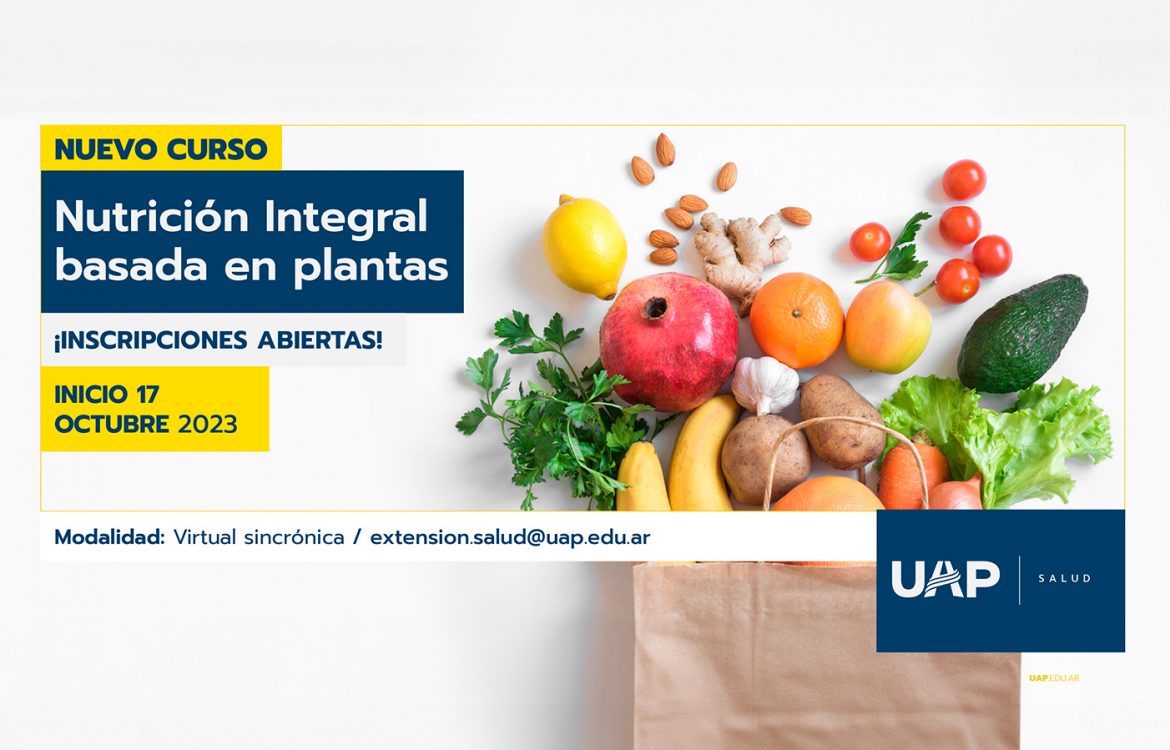 Curso de Nutrición Integral basada en plantas