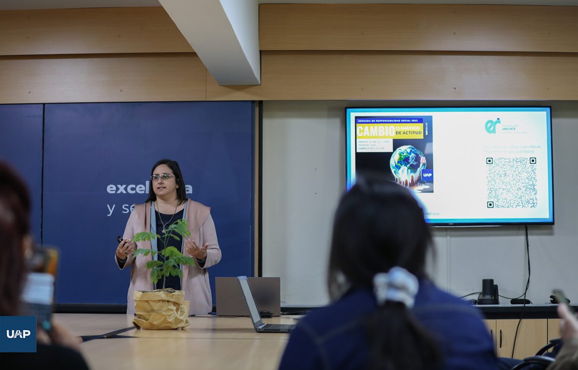 Se presentó en la UAP el Plan Provincial de mitigación sobre el Cambio Climático