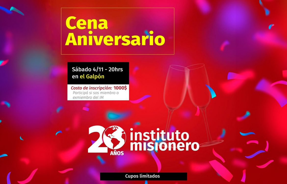 Veinte años del Instituto Misionero
