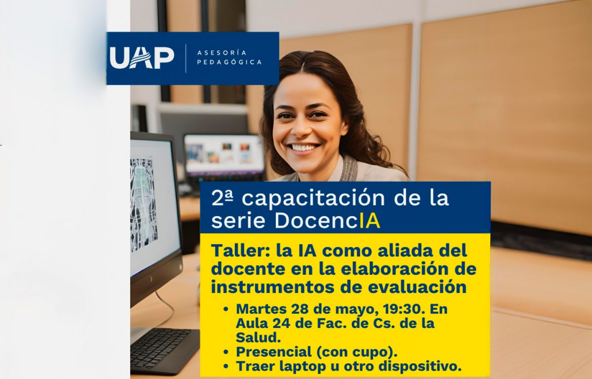 Segunda Jornada educativa: “La inteligencia artificial como aliada del docente en la elaboración de instrumentos de evaluación”