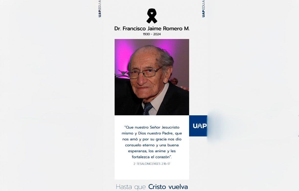 Dr. Francisco Jaime Romero Monzón: Un legado de servicio y compromiso