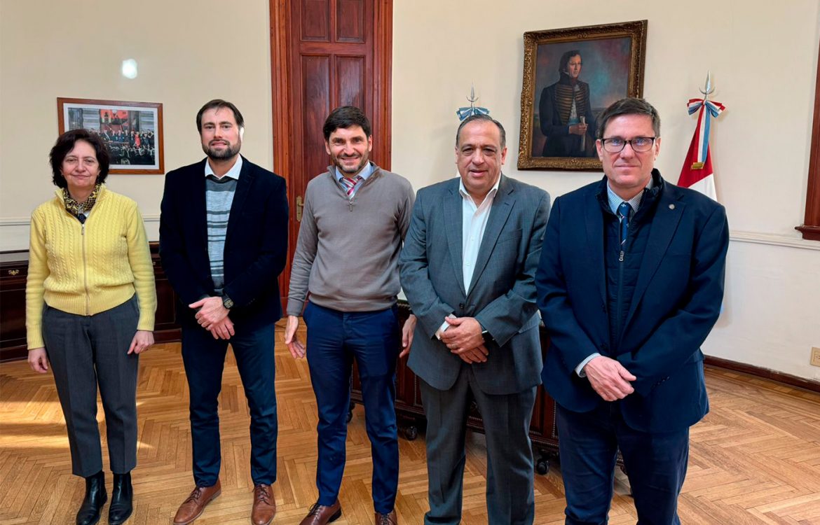 El Mag. Horacio Rizzo se reunió con el gobernador de Santa Fe