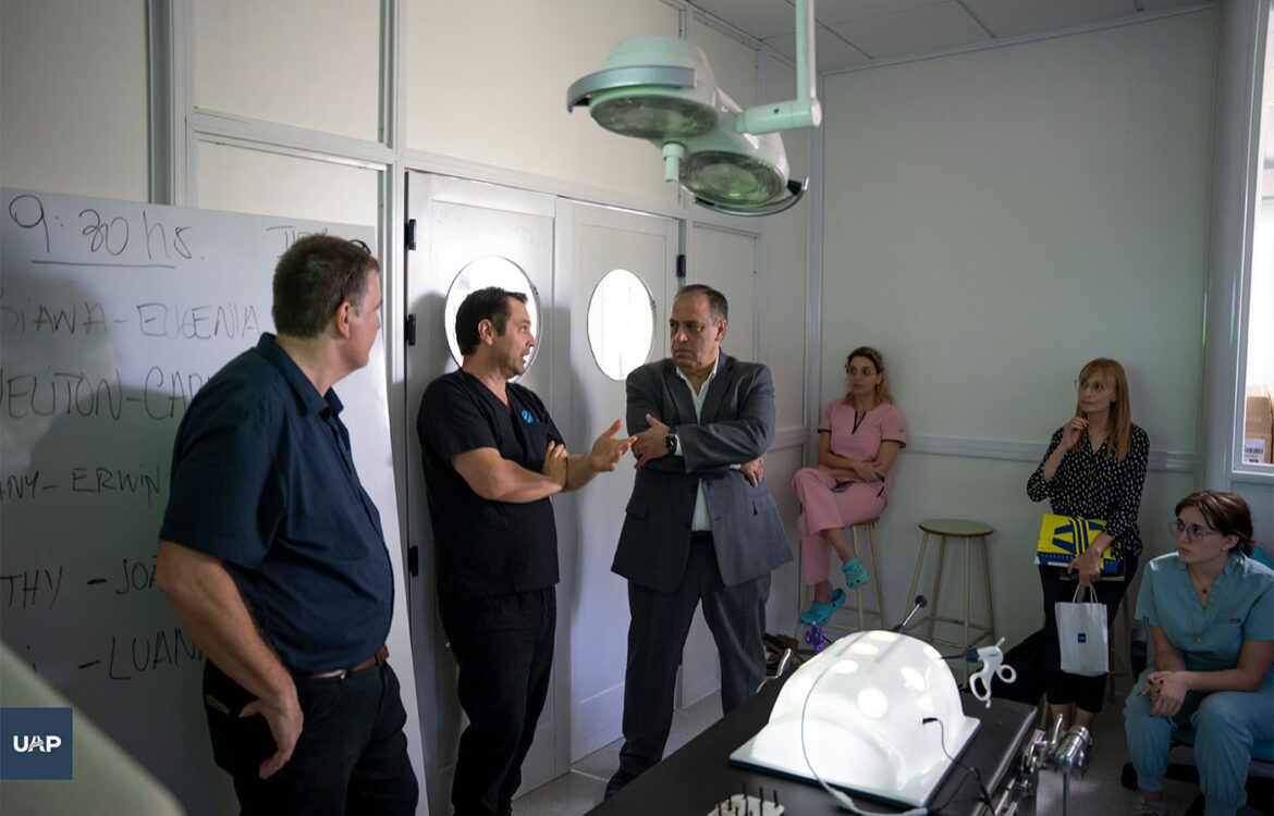 Inauguración del Centro de Simulación en Laparoscopía de la UAP