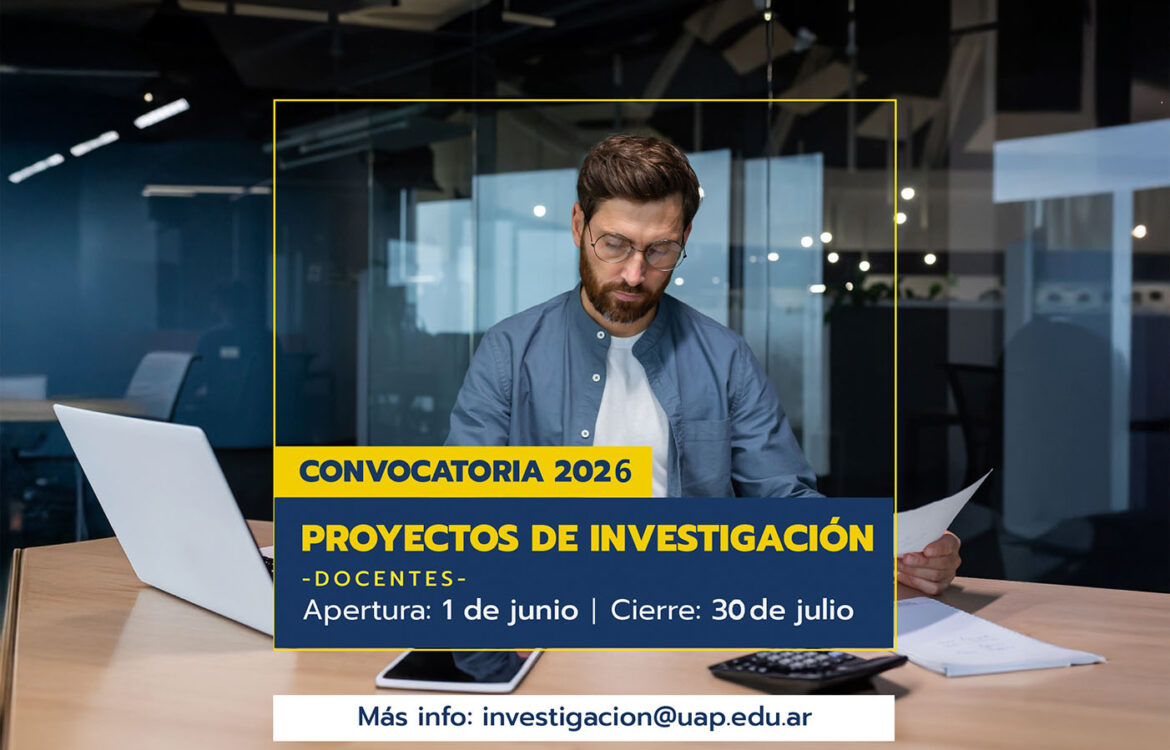 Apertura a la convocatoria anual de Proyectos de Investigación 2026.
