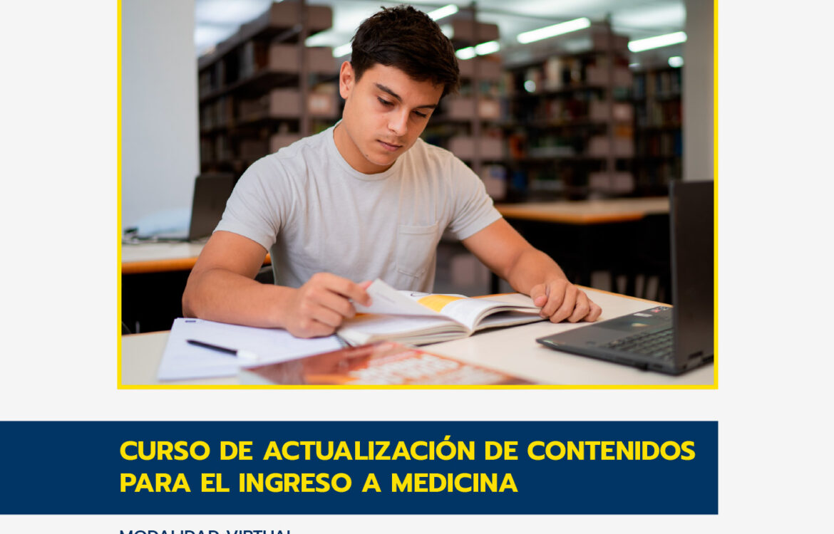 Curso de actualización de contenidos para el ingreso a Medicina.