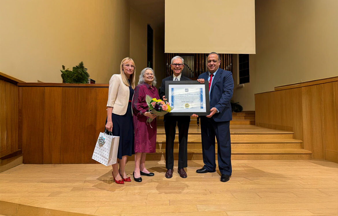 La UAP distinguió al Dr. Fernando Canale con el Doctorado Honoris Causa