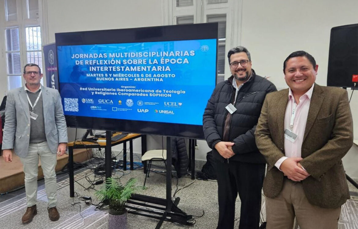 La UAP participó en un encuentro académico teológico organizado por la Red SOPHION.