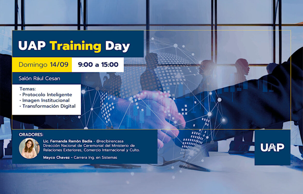 Se acerca la Jornada Training Day en la UAP