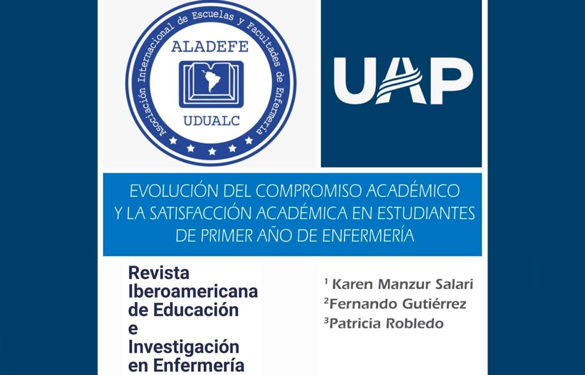 Enfermería UAP publica un artículo en la Revista Iberoamericana de Educación e Investigación en Enfermería
