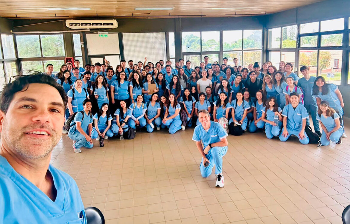 Casi un centenar de alumnos de Medicina de la UAP realizaron un abordaje sanitario en Cerrito